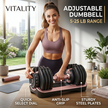 Women's Adjustable Dumbbell – Perfect for Home Workouts